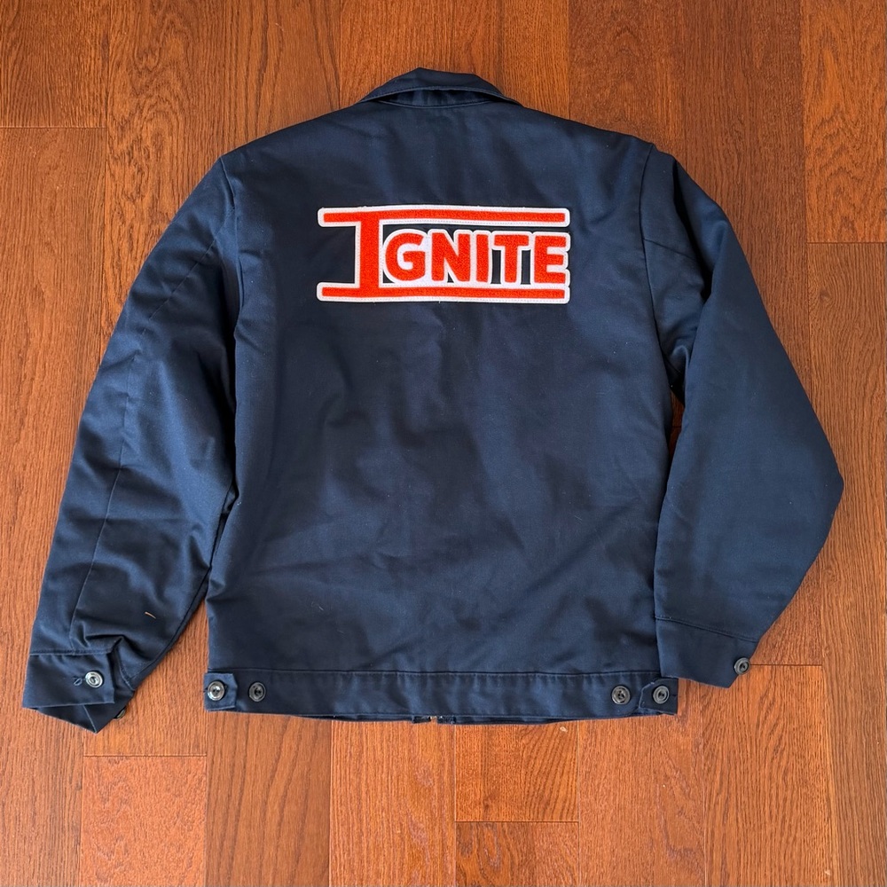 Vintage Red-Kap Mechanic Jacket with Ignite Patch size S
